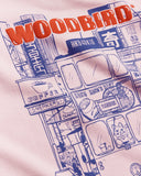 WOODBIRD WBJuno Tram Violet T-shirt