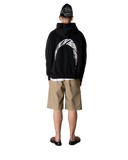 WOODBIRD WBPacs Warp Acid Zip Μαύρη Ζακέτα