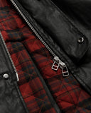 WOODBIRD WBPing Waxed Ανδρικό Πανωφόρι Μαύρο