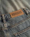 WOODBIRD WBShan Aged Shorts Blue
