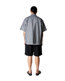 WOODBIRD WBWang Tai Black Stripe Πουκάμισο