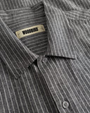 WOODBIRD WBWang Tai Black Stripe Πουκάμισο