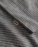 WOODBIRD WBWang Tai Black Stripe Πουκάμισο