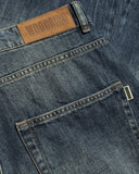 WOODBIRD WBYuto Freeze Washed Mid Blue Jeans