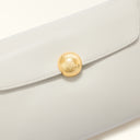 FURLA Mini Sfera Soft Panna Δερμάτινη Τσάντα