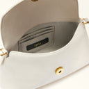 FURLA Mini Sfera Soft Panna Δερμάτινη Τσάντα
