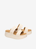 HEY DUDE Austin Slide Classic Offwhite Πλατφόρμες