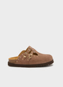 SCHOLL Beatriz Mary Jane Espresso Mules