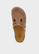 SCHOLL Beatriz Mary Jane Espresso Mules