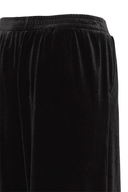 ICHI Ilavanny Casual Black Velvet Pants