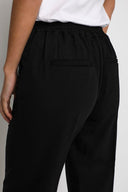 KAFFE Kasakura Black Deep Cropped Pants