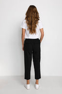 KAFFE Kasakura Black Deep Cropped Pants