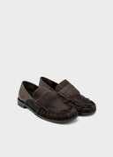 PALOMA BARCELÓ Blance Pony Moka Loafers
