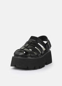 BUFFALO Brake Fisher Vegan Nappa Black Σανδάλια