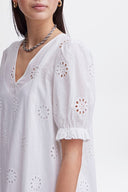 ICHI Ihulrica White Dress