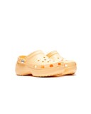 CROCS Classic Platform Pearl Clog Golden Hour