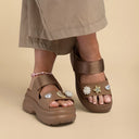 CROCS Soho Two Strap Sepia Sandals