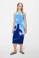 RAINS Ripple White Beach Towel