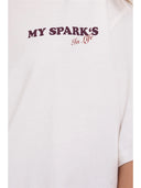 24COLOURS My Spark's Λευκό T-Shirt