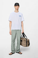 RAINS Classic T-Shirt Ripple Λευκό