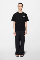 RAINS Classic T-Shirt Ripple Μαύρο