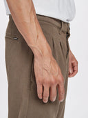 GABBA Firenze Crocodile Brown Pants