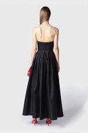 TWENTY FOURHAITCH Flores Μαύρο Φόρεμα