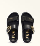FURLA Solea Black Sandals