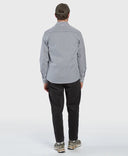 GABBA York Wert Striped Blue Men's Shirt