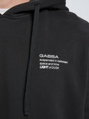 GABBA Alfred Boxy Hood Land Men's Black Sweatshirt