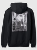 GABBA Alfred Boxy Hood Land Men's Black Sweatshirt