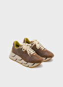 PALOMA BARCELÓ Hadi Nappa/Flyknit Choco Sneakers