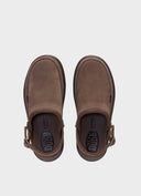 HEY DUDE Austin Lift Clog Chocolate
