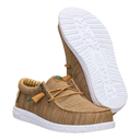 HEY DUDE Wally Stretch Sox Bone Brown Ανδρικά Μοκασίνια