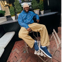 HEY DUDE Wally Stretch Sox Navy Ανδρικά Μοκασίνια