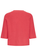 ICHI Ihboston Knitted Blouse Pink