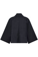 INWEAR Hinonaiw Κάπα Με Κουμπιά Navy