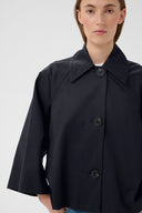 INWEAR Hinonaiw Κάπα Με Κουμπιά Navy