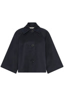 INWEAR Hinonaiw Κάπα Με Κουμπιά Navy