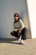 KAFFE Kaanneli Cropped Quilted Jacket With Collar