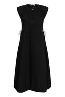 InWear Ellin Μαύρο Ποπλίνα Φόρεμα