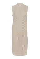 KAFFE KAelse Sleeveless Perforated Cotton Dress