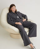 YERSE Gray Shirt With Square Pockets