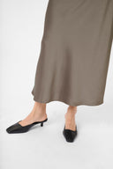 KAFFE Kalotte Long Satin Skirt