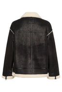 KAFFE Kapernille Women's Sherpa-Lined Jacket