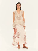 KOURBELA Oriental Blossoms Maxi Φούστα