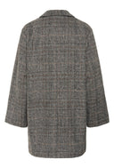 KAFFE Kavivian Γυναικείο Καρό Παλτό