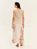 KOURBELA Oriental Blossoms Maxi Φούστα