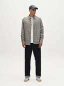 GABBA Sven Reg Herri Plaid Grey Shirt