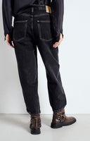 AMERICAN VINTAGE Black Vintage Yopday Boyfriend Jeans